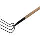 Faithfull Manure Drag Fork with 17 Metre Long Handle
