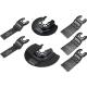 Faithfull 7 Piece Blade Set for Power Multi Tools