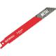 Faithfull Sabre Saw Blades Metal S918H Pack of 5
