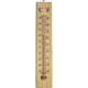 Faithfull Wooden Wall Thermometer 400mm