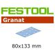 Festool STF 80x133 P80 GR50 Abrasive Sheet Pack of 50