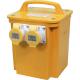 Faithfull 33Kva 240v to 110v Step Down Site Power Tool Transformer with 2 Sockets