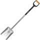 Fiskars Xact Large Square Shovel for Sand Soil and Snow 1300mm Long