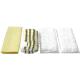 Karcher Pack of 4 Various Floor Tool Bathroom Microfibre Cloths for SC DE 4002 and SG 44 Steam Cleaners