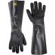 Dipco Chemprotec Latex Gauntlet Lightweight Gloves 16 Black