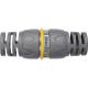 Hozelock Pro Metal Hose Pipe Repair and Joining Connector for 125mm 12 Hose Pipes