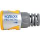 Hozelock Pro Metal Hose End Connector for 125mm 12 Hose Pipes