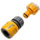 Hozelock 34 and 12 BSP Plastic Outdoor Threaded Tap Connector Set