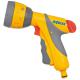 Hozelock 6 Pattern Multi Water Spray Gun Plus with Connector for Hose Pipes