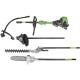 Handy MCA Petrol Multi Cutter Grass Trimmer 380mm Cut with 26cc 2 Stroke Engine and Brush Cutter Hedge Cutter and Pruner Attachments