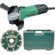 Hitachi G12SS Mini Angle Grinder 115mm 45 Disc 580w 110v Diamond Blade and Case
