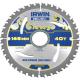 Irwin Weldtec Circular Saw Blade 165mm x 40 Teeth x 30mm Bore ATB