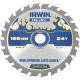 Irwin Weldtec Cordless Circular Saw Blade 165mm x 24 Teeth x 20mm Bore ATB C