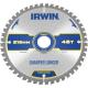 Irwin Construction ATB Circular Saw Blade 216mm x 30mm Bore 48 Teeth