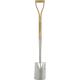 Kent and Stowe Stainless Steel Border Spade 950mm Long