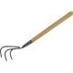 Kent and Stowe Long Handled 3 Prong Carbon Steel Cultivator 16 Metre Long