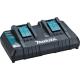 Makita DC18RD Dual Battery Charger for 18v Cordless Lithium Ion Batteries