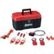MasterLock 12 Piece Lockout Toolbox Kit for Valve and Electrical Devices