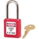 MasterLock 38mm Lockout Padlock Red