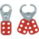 MasterLock 25mm Steel Lockout Hasp Red