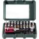 Metabo 32 Piece Screwdriver Bit Set