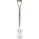 Spear and Jackson Traditional Stainless Steel Border Spade with 712mm Wooden Handle