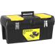 Stanley Soft Grip Handle Plastic Tool Box with Tote Tray 600mm 24