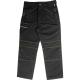 Roughneck Mens Multi Zip Work Trousers Black 42 Waist 29 Leg