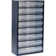 Raaco Metal Cabinet with 24 Organiser Drawers 552 x 306 x 150mm