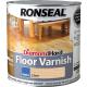 Ronseal Diamond Hard Floor Varnish Satin 25 Litre