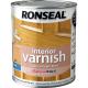 Ronseal Interior Varnish Quick Dry Satin Ash 750ml