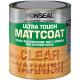 Ronseal Ultra Tough Internal Mattcoat Clear Varnish 25 Litre