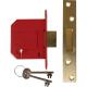 Union Strongbolt 5 Lever Mortice Deadlock Satin Brass 795mm