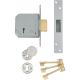 Union Locks 3G114E 5 Lever Mortice Deadlock CSeries 80mm Satin Chrome