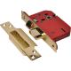 Union Strongbolt 5 Lever Mortice Sash Lock Polished Brass 79mm