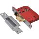 Union Strongbolt 5 Lever Mortice Sash Lock Stainless Steel 79mm