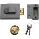 Yale Locks 81 Rollerbolt Nightlatch DMG Brass Cylinder 60mm Backset