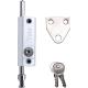 Yale Locks P124 Door Push Bolt White Finish