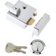 Yale Locks P1 Double Security Nightlatch Chrome Finish 60mm Backset