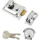 Yale Locks P77 Traditional Nightlatch Chrome Finish 60mm Backset
