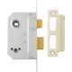 Yale Locks PM236 Bathroom 2 Lever Sash Lock 67mm 25 Polished Brass