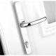 Yale Locks PVCu Retro Door Handle Polished Chrome Finish PPVCRHPC