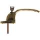 Yale Locks PVCu Window Handle Polished Brass Finish YWHLCK40NPB