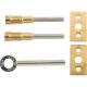 Yale Locks 8013 Dual Screw Window Lock Brass Finish Pack Of 2