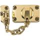 Yale Locks WS16 Combined Door Chain and Bolt Electro Brass Finish