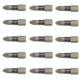 WERA WER347524 15 PIECE IMPAKTOR SCREWDRIVER BITBOX PZ2X25MM