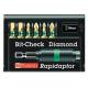 WERA WER056370 7 PIECE BITCHECK BITORSION DIAMOND COATED SET