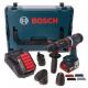 BOSCH GSR18VEC FC2 18V 5IN1 FLEXI DRILL WITH 2X 40AH LIION BATTERIES