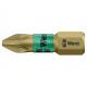 WERA WER073365 BITORSION POZI SCREWDRIVER BITS P1X25MM PACK OF 2