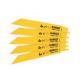 DEWALT DT2345QZ BIMETAL RECIP BLADES 152MM PACK OF 5